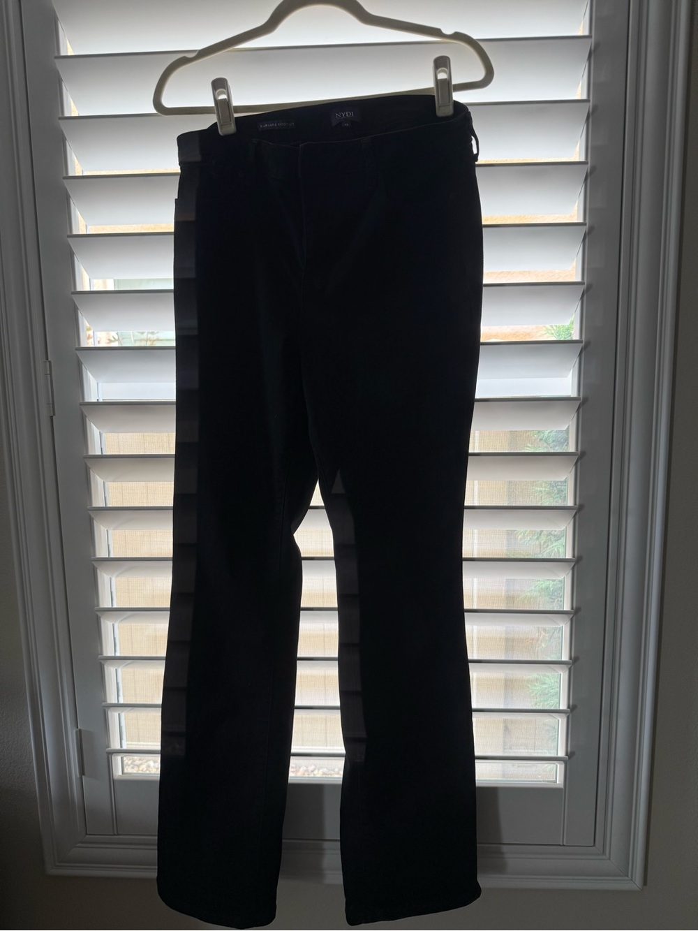 NYDJ Women's Black Boot Cut Jeans